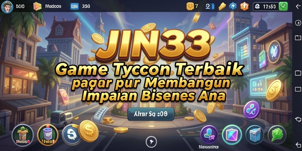 Gameplay menarik JIN33 dengan strategi bisnis yang seru.