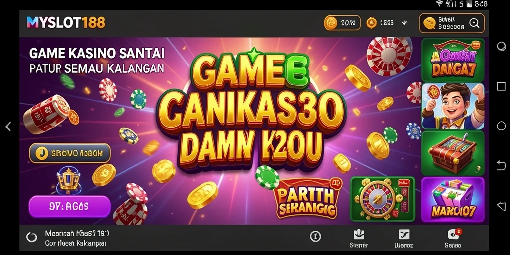 Tampilan gameplay MYSLOT188 yang menarik dan menghibur.