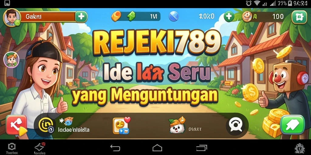 Tampilan gameplay seru dari REJEKI789 saat Anda mengumpulkan kekayaan.
