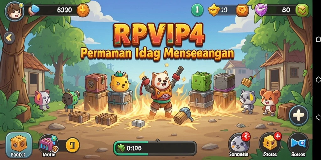 Tampilan gameplay RPVIP4 yang menarik dan interaktif.